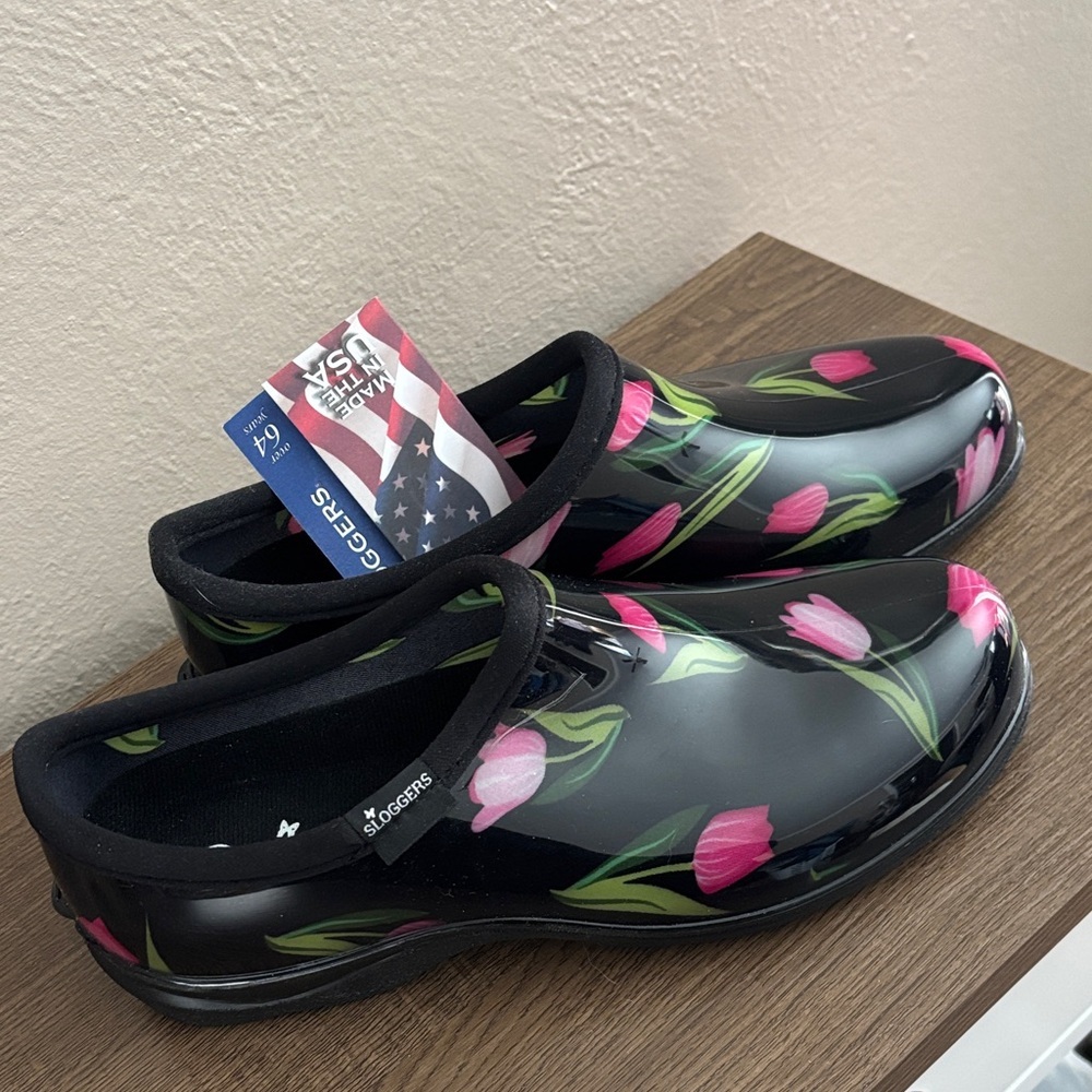 Tulip Sloggers Outdoor Waterproof Garden Shoes Womens Size 11 Spring